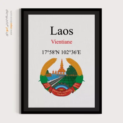 تابلو نماد های کشورهای جهان - اسپو دکور