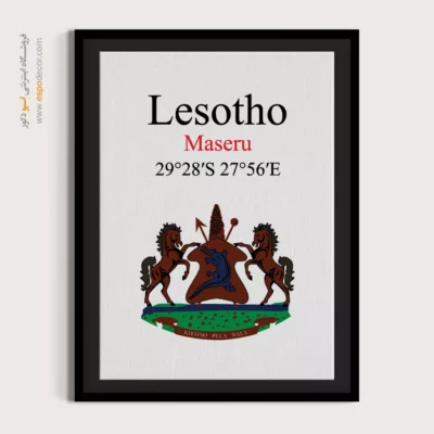 تابلو نماد های کشورهای جهان - اسپو دکور