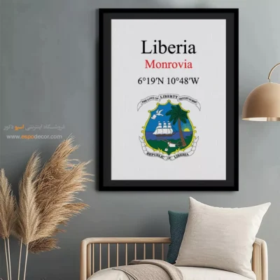 تابلو نماد های کشورهای جهان - اسپو دکور