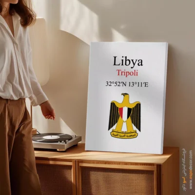 تابلو نماد های کشورهای جهان - اسپو دکور