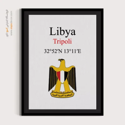 تابلو نماد های کشورهای جهان - اسپو دکور