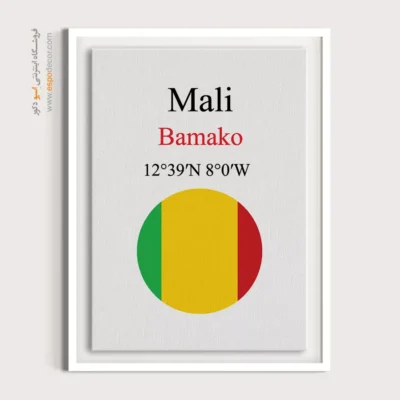 تابلو نماد های کشورهای جهان - اسپو دکور