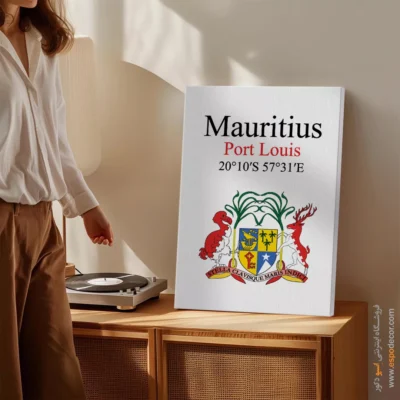 تابلو نماد های کشورهای جهان - اسپو دکور