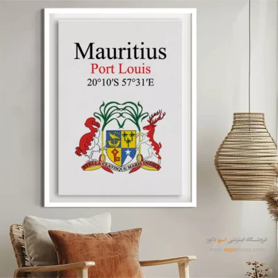 تابلو نماد های کشورهای جهان - اسپو دکور