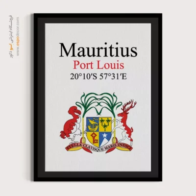 تابلو نماد های کشورهای جهان - اسپو دکور