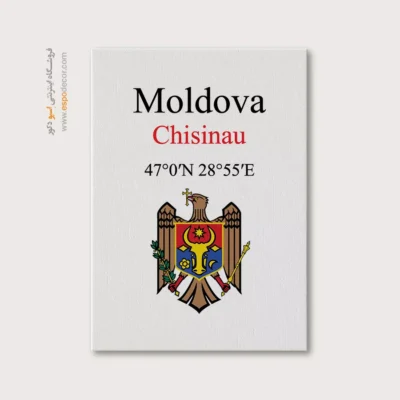 تابلو نماد های کشورهای جهان - اسپو دکور
