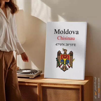 تابلو نماد های کشورهای جهان - اسپو دکور