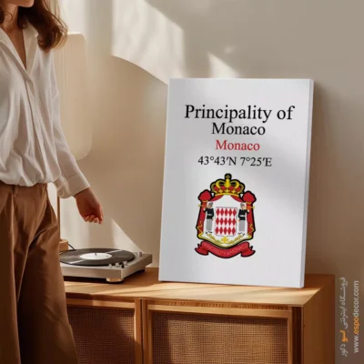 تابلو نماد های کشورهای جهان - اسپو دکور