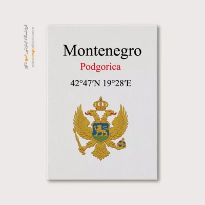تابلو نماد های کشورهای جهان - اسپو دکور