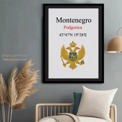 تابلو نماد های کشورهای جهان - اسپو دکور