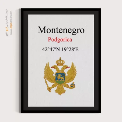 تابلو نماد های کشورهای جهان - اسپو دکور