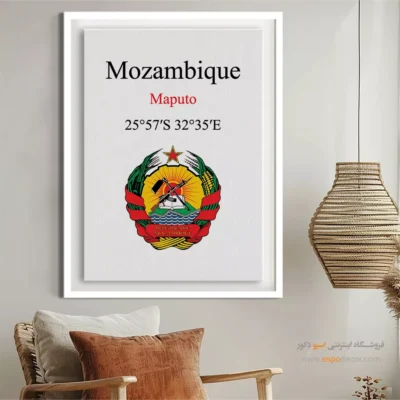 تابلو نماد های کشورهای جهان - اسپو دکور