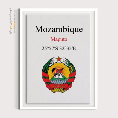 تابلو نماد های کشورهای جهان - اسپو دکور