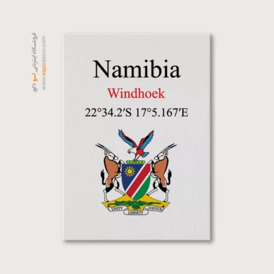 تابلو نماد های کشورهای جهان - اسپو دکور