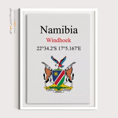 تابلو نماد های کشورهای جهان - اسپو دکور