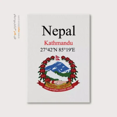 تابلو نماد های کشورهای جهان - اسپو دکور