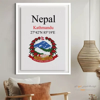 تابلو نماد های کشورهای جهان - اسپو دکور