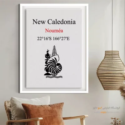 تابلو نماد های کشورهای جهان - اسپو دکور