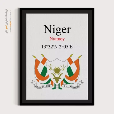 تابلو نماد های کشورهای جهان - اسپو دکور