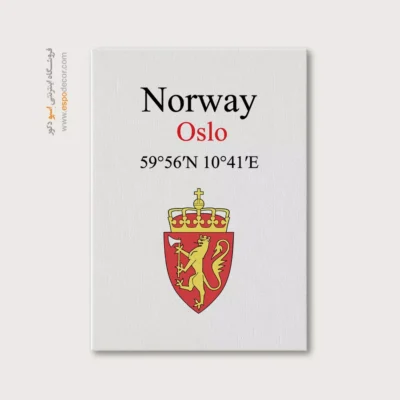 تابلو نماد های کشورهای جهان - اسپو دکور