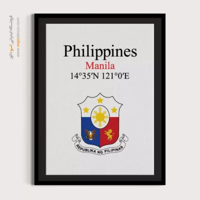 تابلو نماد های کشورهای جهان - اسپو دکور