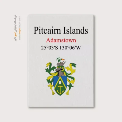 تابلو نماد های کشورهای جهان - اسپو دکور