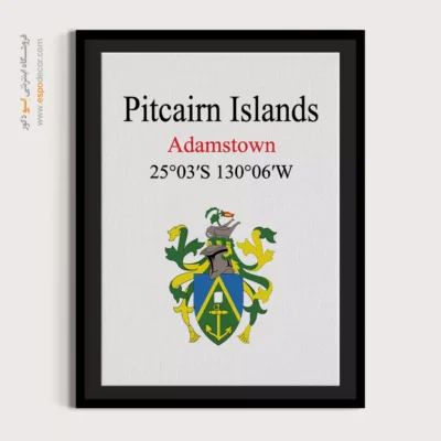 تابلو نماد های کشورهای جهان - اسپو دکور