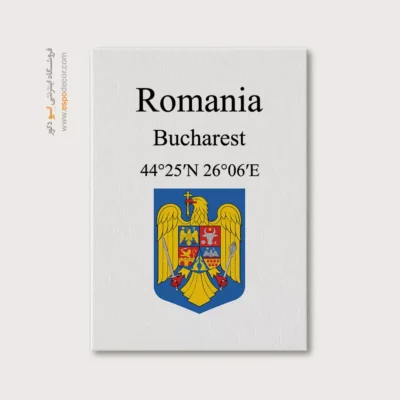 تابلو نماد های کشورهای جهان - اسپو دکور