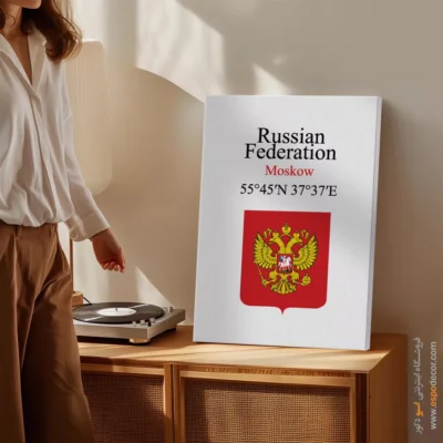 تابلو نماد های کشورهای جهان - اسپو دکور