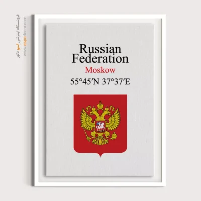 تابلو نماد های کشورهای جهان - اسپو دکور