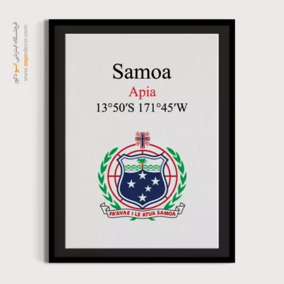 تابلو نماد های کشورهای جهان - اسپو دکور