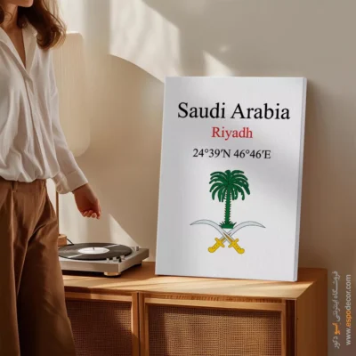 تابلو نماد های کشورهای جهان - اسپو دکور