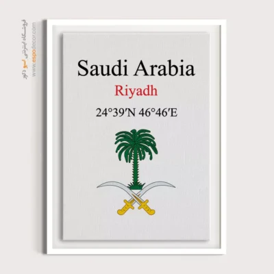 تابلو نماد های کشورهای جهان - اسپو دکور