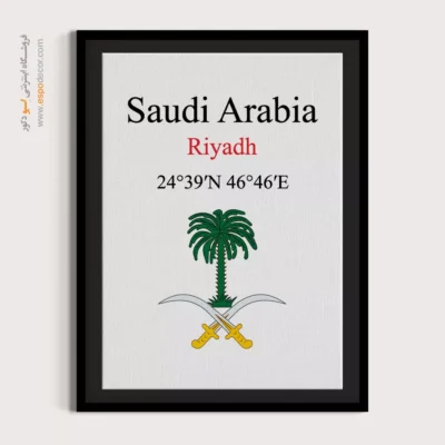 تابلو نماد های کشورهای جهان - اسپو دکور