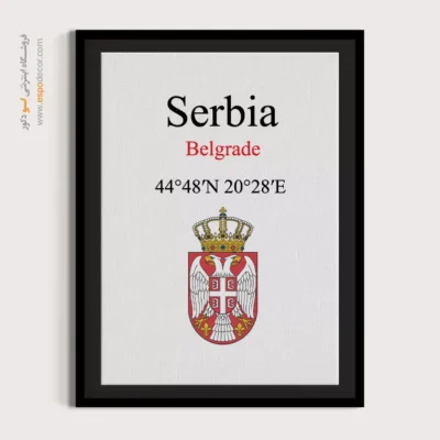 تابلو نماد های کشورهای جهان - اسپو دکور