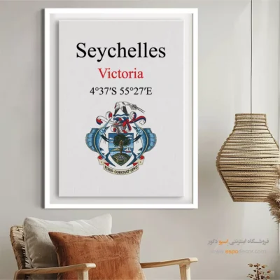 تابلو نماد های کشورهای جهان - اسپو دکور