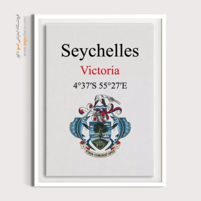 تابلو نماد های کشورهای جهان - اسپو دکور