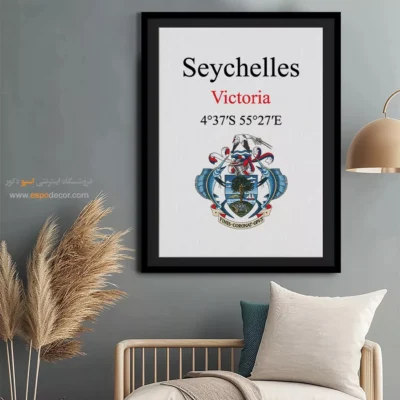 تابلو نماد های کشورهای جهان - اسپو دکور