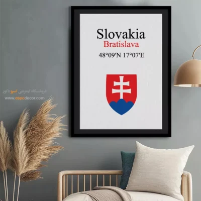 تابلو نماد های کشورهای جهان - اسپو دکور