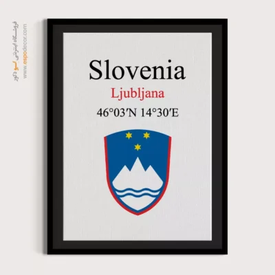 تابلو نماد های کشورهای جهان - اسپو دکور