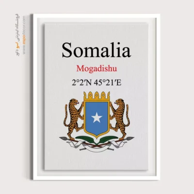 تابلو نماد های کشورهای جهان - اسپو دکور