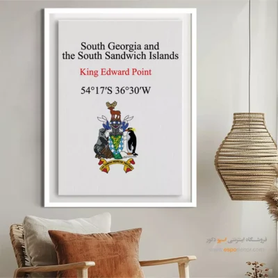 تابلو نماد های کشورهای جهان - اسپو دکور