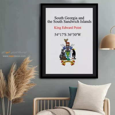 تابلو نماد های کشورهای جهان - اسپو دکور