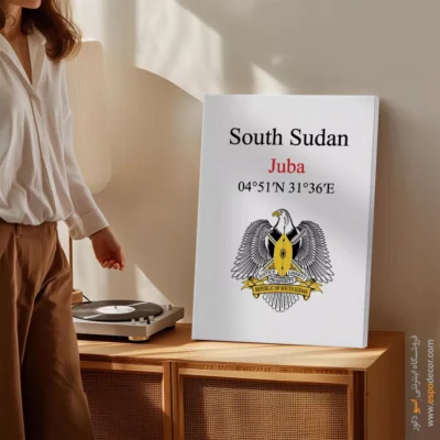 تابلو نماد های کشورهای جهان - اسپو دکور