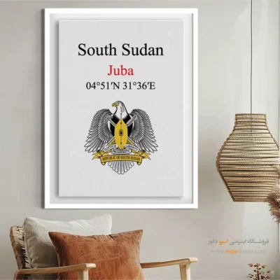 تابلو نماد های کشورهای جهان - اسپو دکور