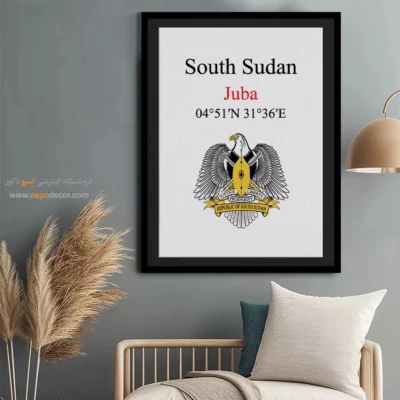 تابلو نماد های کشورهای جهان - اسپو دکور