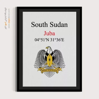 تابلو نماد های کشورهای جهان - اسپو دکور