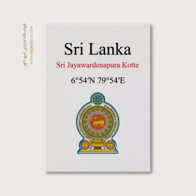 تابلو نماد های کشورهای جهان - اسپو دکور