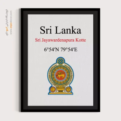 تابلو نماد های کشورهای جهان - اسپو دکور