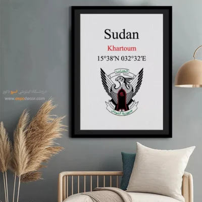 تابلو نماد های کشورهای جهان - اسپو دکور